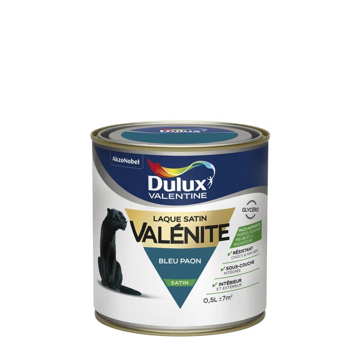 Laque Valénite - satin - 0,5L DULUX VALENTINE 2