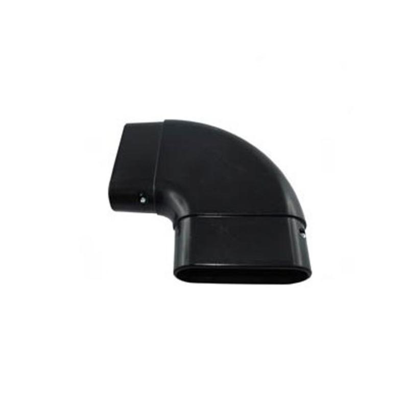 Coude horizontal pour conduit CO50/25 - CHR50 UNELVENT - 810403 Coude horizontal 90 degrés