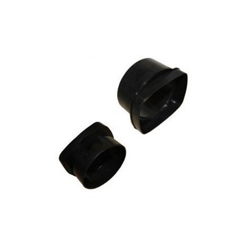 Raccord mâle femelle - RMN 50 M/F UNELVENT - 810408 Mâle/femelle - pour connecter une nourrice NOD50 sur un réseau circulaire D125 mm