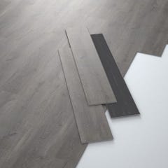 CONTESSE - Lame PVC Clipsable - ISOCORE - AMSTERDAM OAK GREY - Ep. 6,5 mm - bois gris 3