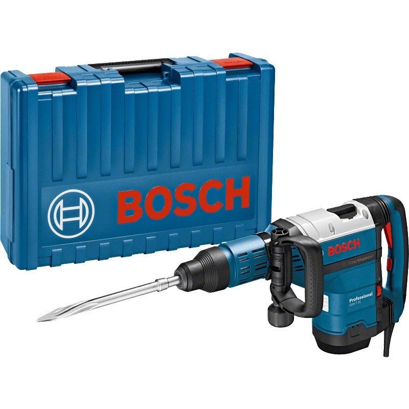 Bosch - Marteau Piqueur Sds Max 1500W 13 J - GSH 7 VC Bosch Professional 0