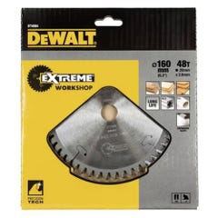 Dewalt DT4084-QZ Lame de scie circulaire portative Extreme Workshop 160x20mm 48 dents 2
