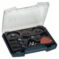 Set -BOXX BOSCH Pro-Set de 36 pièces pour outil multifonctions - 2608662013