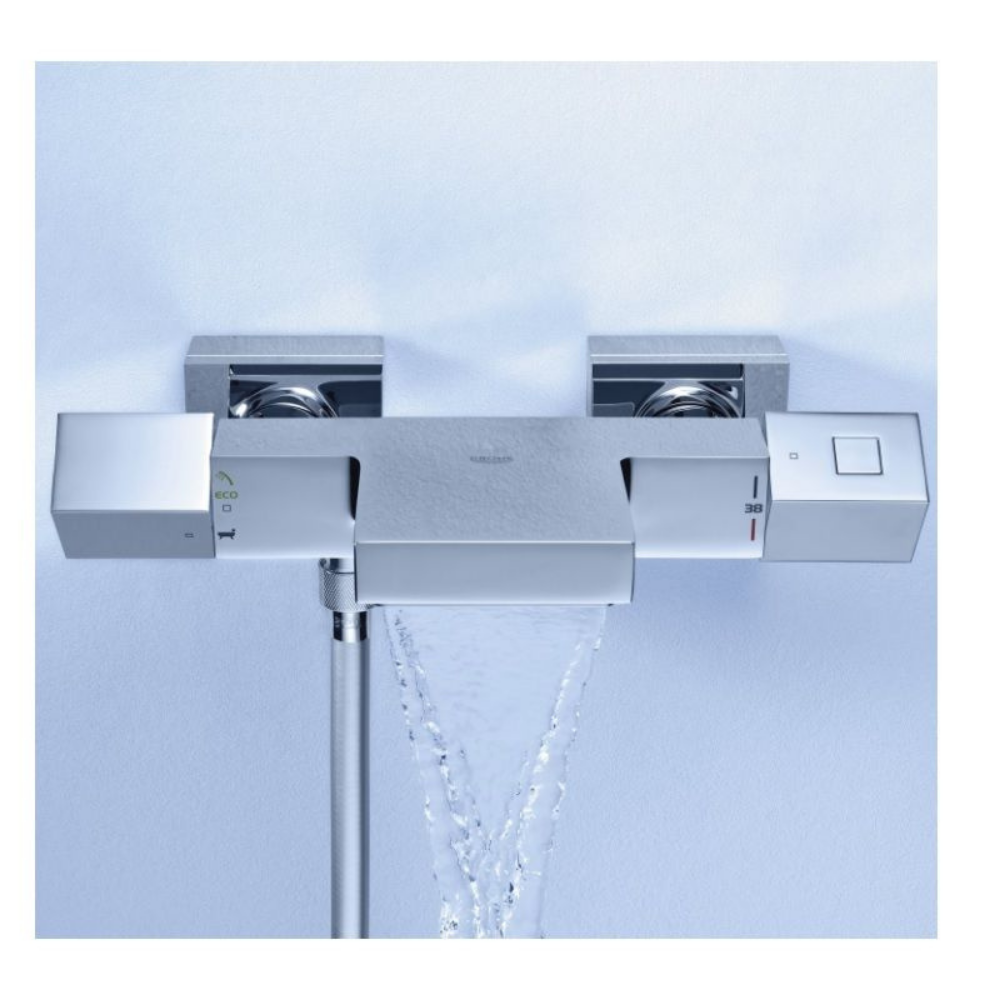 GROHE Mitigeur thermostatique bain/douche mural Grotherm Cube 34508000 3