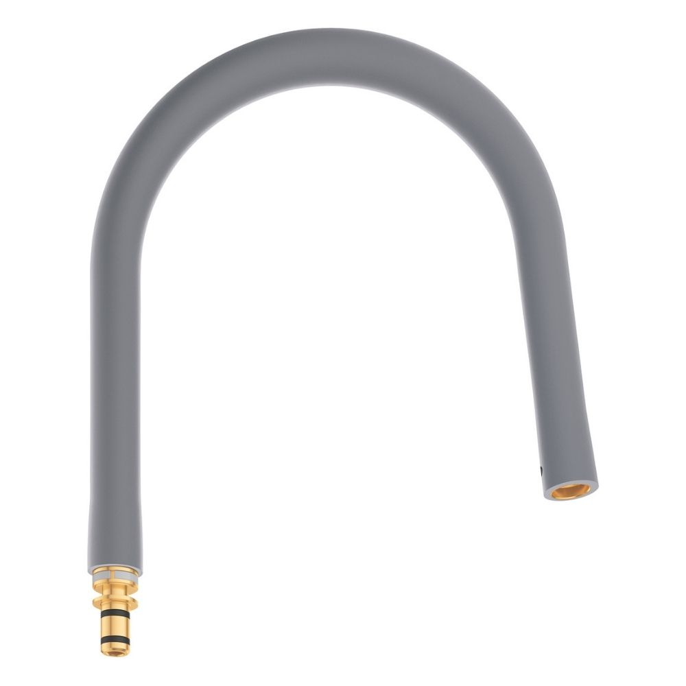 GROHE GROHFlexx Bec de cuisine pour Essence semi-pro, chrome/gris