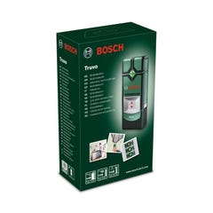 Detecteur de materiaux Bosch - Truvo Livre avec 3 Piles AAA, profondeur de Detection Maxi : 70 Mm 1