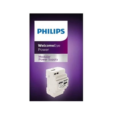 Alimentation modulaire DIN pour visiophone Welcome Eye - 24 V - Philips 4
