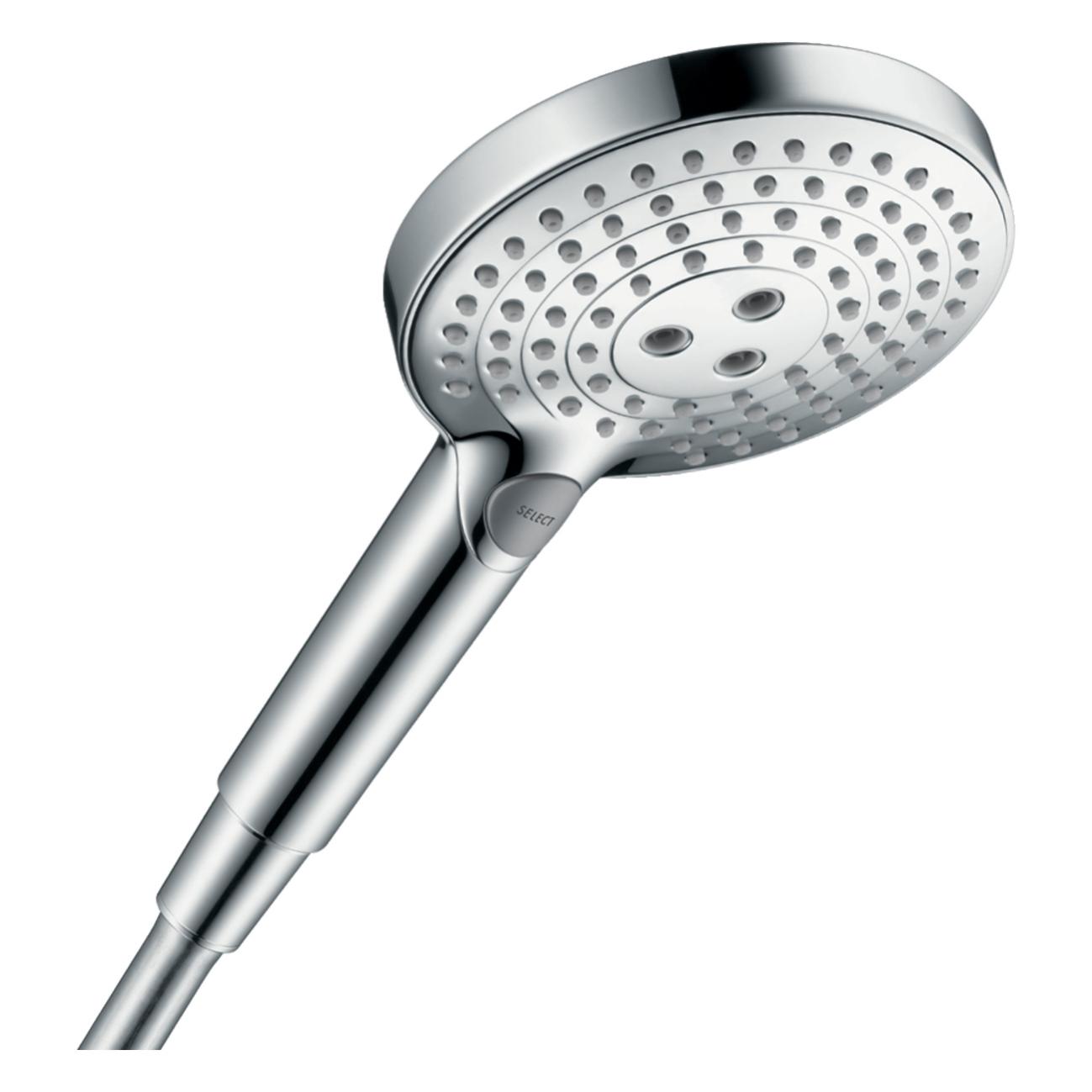 Hansgrohe - Douchette 120 cm 3 jets chromé - Raindance Select S