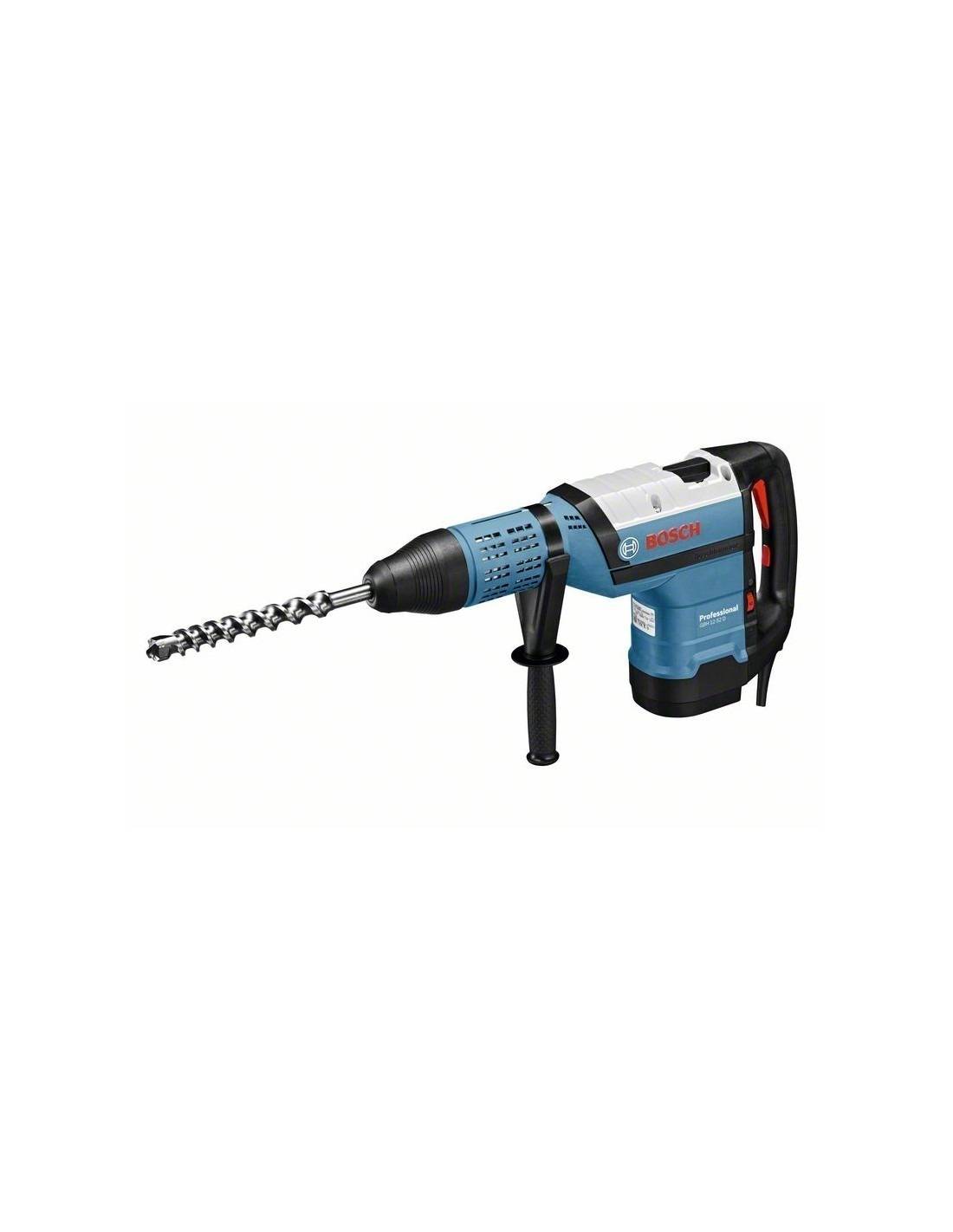 Perforateur burineur sds-max 11.5kg 1700w 19j ø de perçage béton 52mm gbh 12-52 d bosch 0611266100