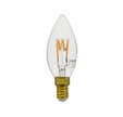 Ampoule LED Flamme / Vintage, culot E14, 4W cons. (18W eq.), 180 lumens, lumière blanc chaud