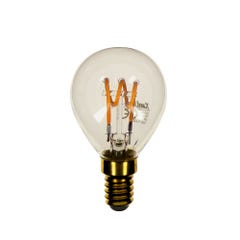 Ampoule LED (P45) / Vintage, culot E14, 4W cons. (18W eq.), 180 lumens, lumière blanc chaud