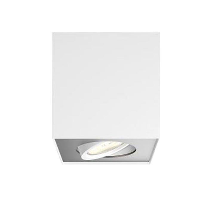 Plafonnier LED Orientable Dimmable WarmGlow 4.5W Box Blanc 1