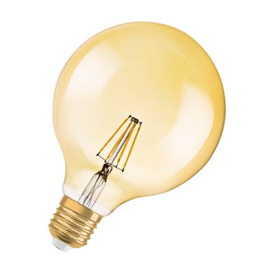 Lampe LED globe vintage 1906 7W E27 2500°K non gradable 2