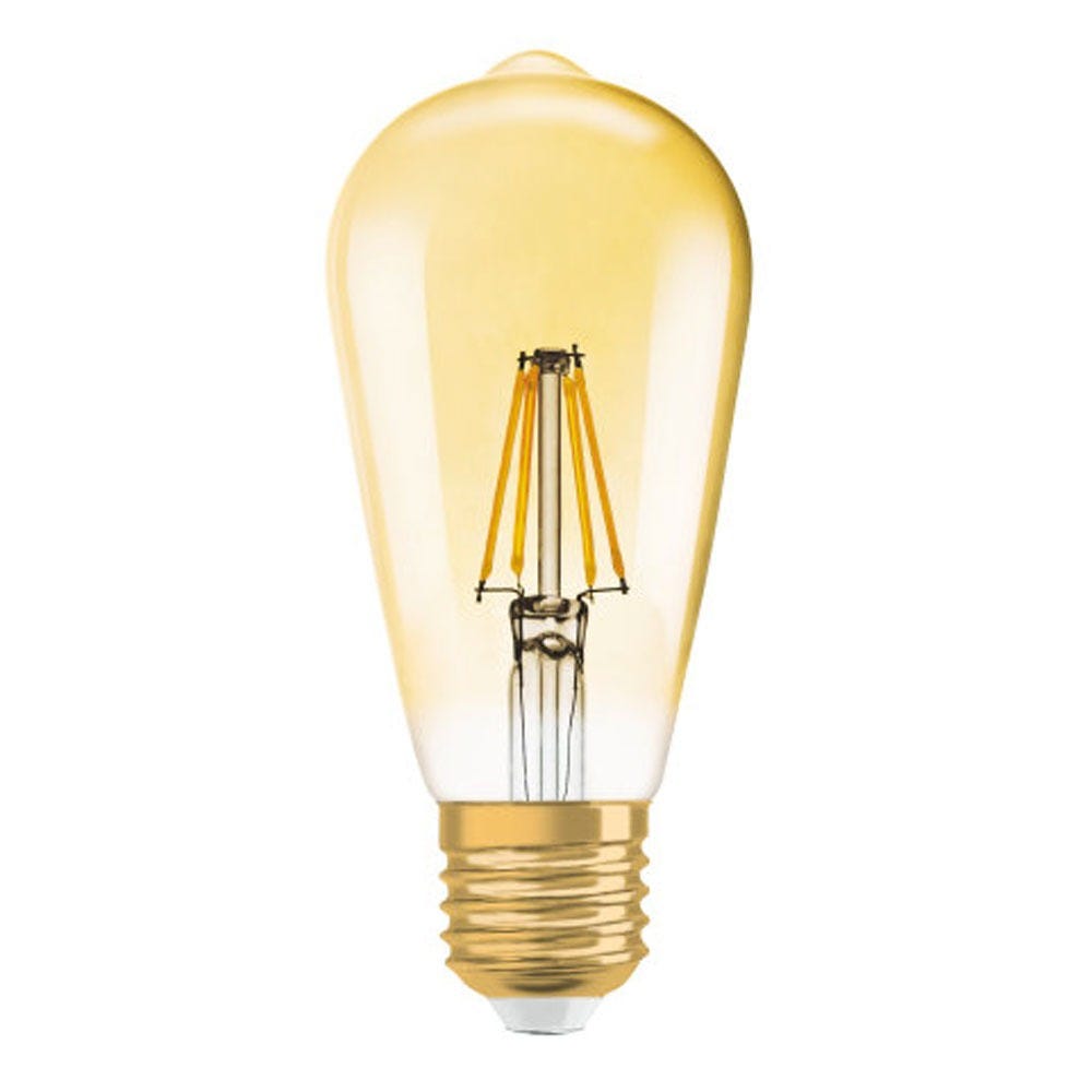 Lampe LED ST64 edison 1906 2,5W E27 2500°K non gradable 1