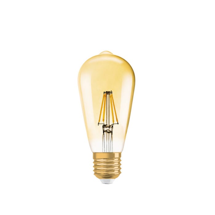 Lampe LED ST64 edison 1906 7,5W E27 2400°K gradable 6