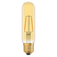ampoule à led - osram ledfil tubulare vintage 1906 - e27 - 2.8w - 2400k - clt20 - verre ambre - osram 808171 3