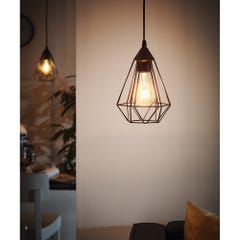 Lampe suspendue Tarbes D17,5 cm Noir 94187 EGLO 4