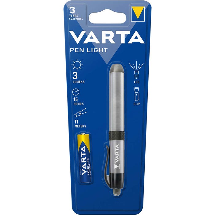 Varta - Lampe Crayon Penlight Led Varta + Pile Lr03 5