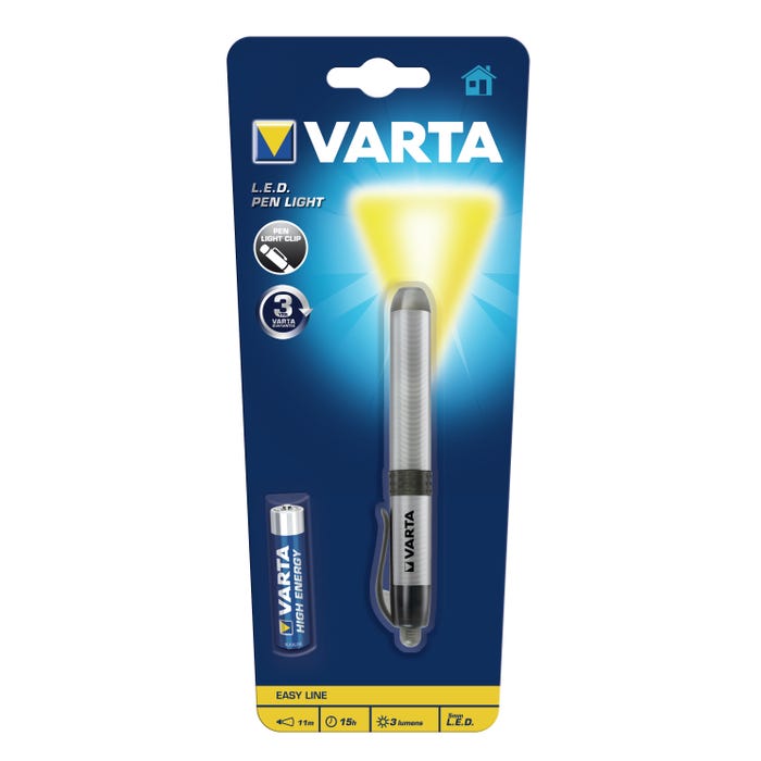 Varta - Lampe Crayon Penlight Led Varta + Pile Lr03 1