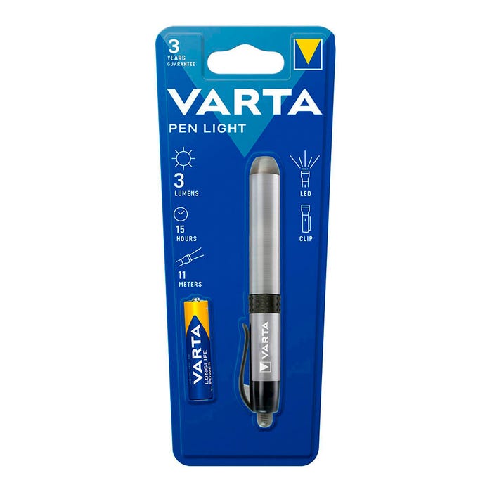 Varta - Lampe Crayon Penlight Led Varta + Pile Lr03 2