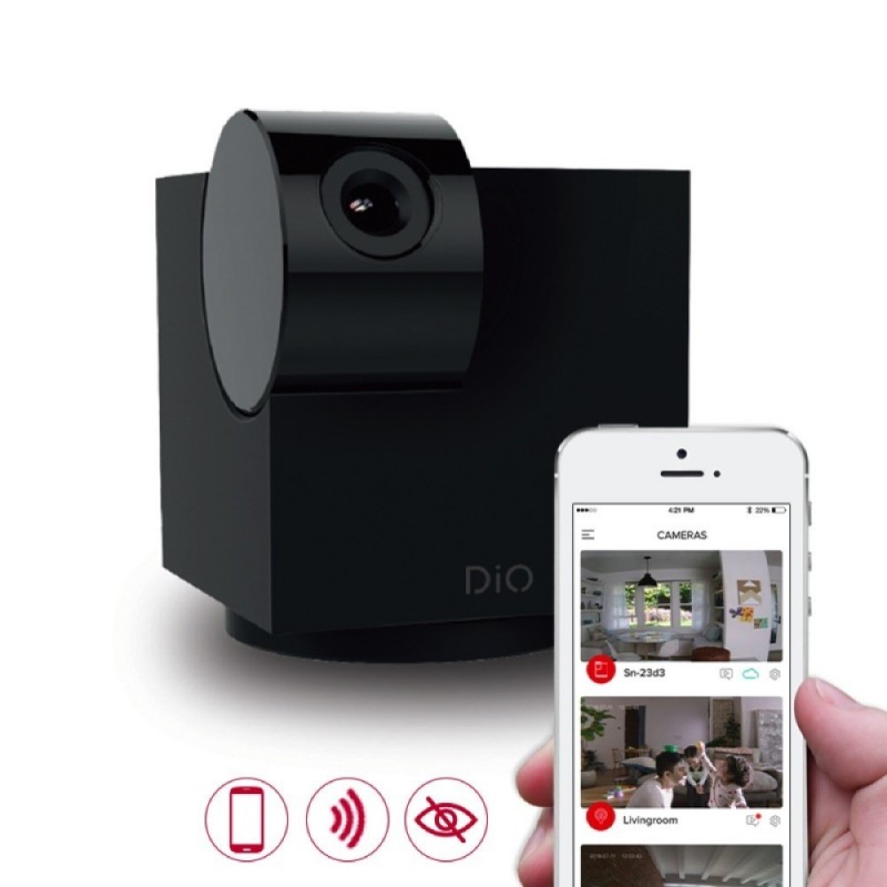Caméra HD rotative intérieure WiFi avec mode privé - DiO