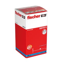 Boîte de 25 chevilles à bascule Duotec FISCHER 537259 nylon - 10 mm 0
