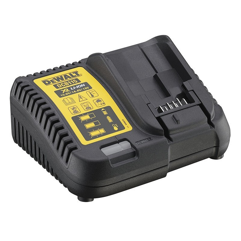 Chargeur de batteries XR Li-Ion 10,8V - 14,4 - 18V - DEWALT DCB115
