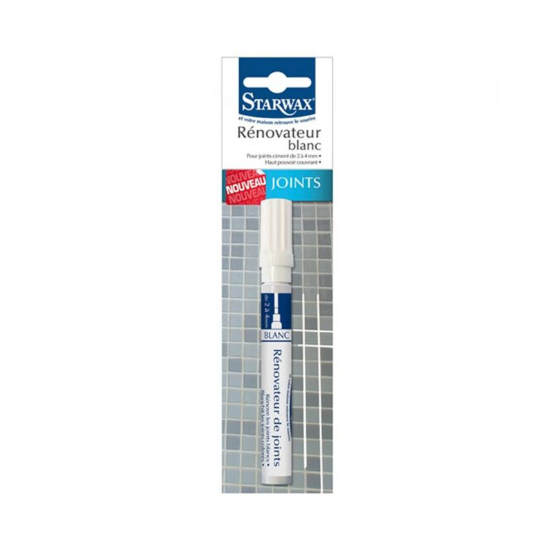 Feutre Rénovateur de joints blanc Starwax - B312546