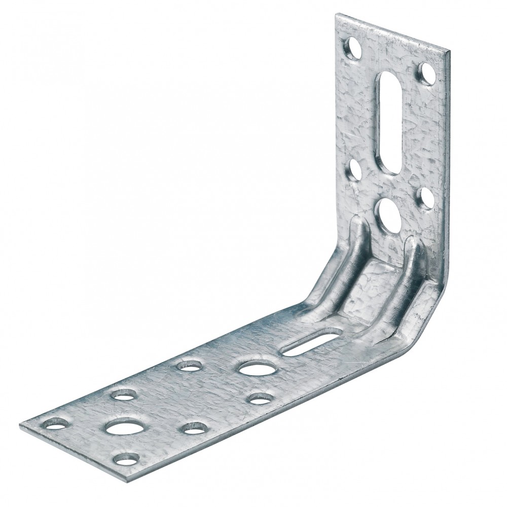 1 équerre de renfort acier zingué HETTICH, l.70 mm