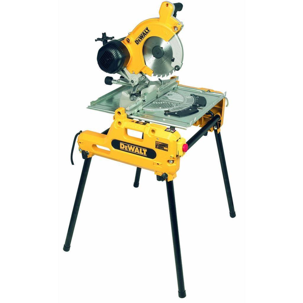 Scie à table et à onglets Ø 250mm 2000W DeWalt