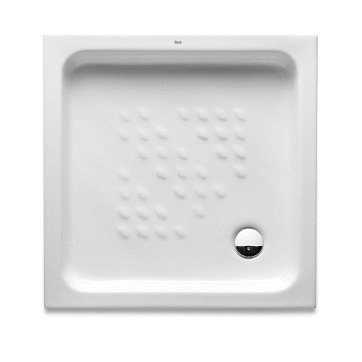 Receveur de douche ITALIA 80X80x8 céramique blanc - ROCA - A3740HJ000