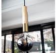 Ampoule LED Globe (G125) Irrégulière au verre fumé, culot E27, 6W cons. (48W eq.), 600 lumens, lumière blanc chaud