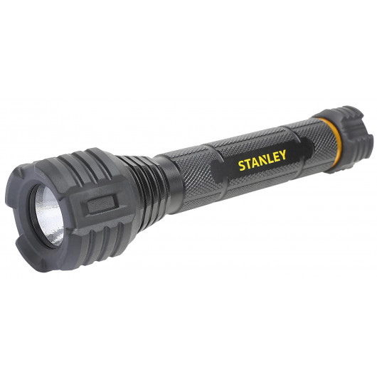 STANLEY Torche led aluminium indestructible - Portée 90 m - 100 lumens