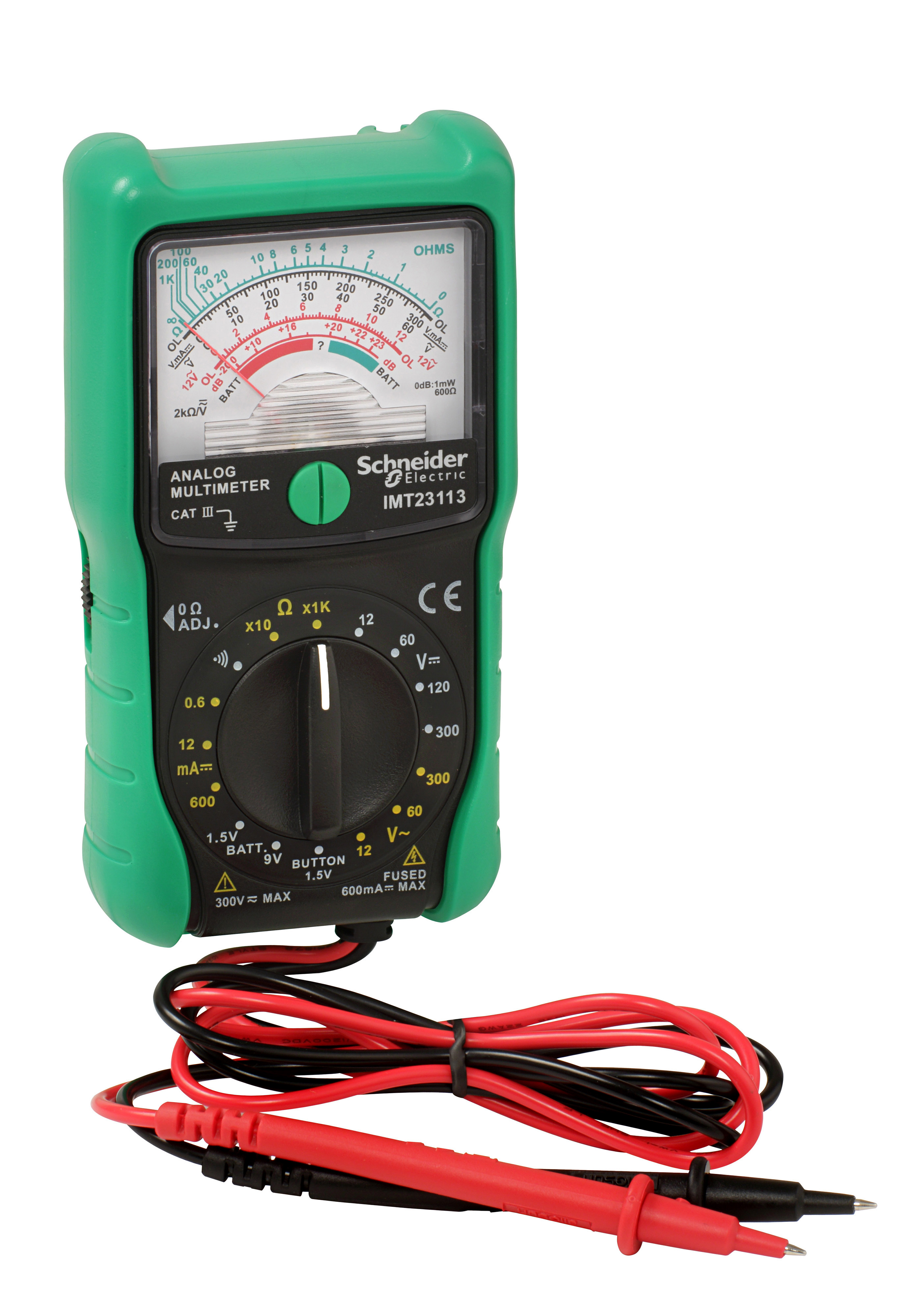 Multimètre analogique Cat III (300V)
