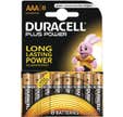 Pack De 8 Piles Alcaline Duracell Plus Power Type Aaa 1,5v (r03)