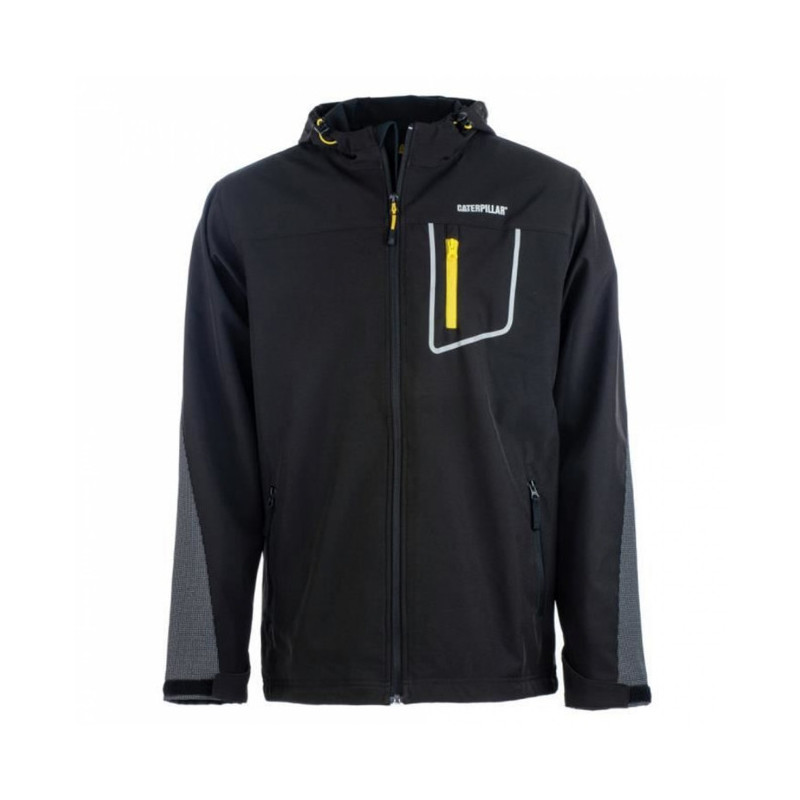 Veste Softshell CAPSTONE noire CATERPILLAR - Taille: L