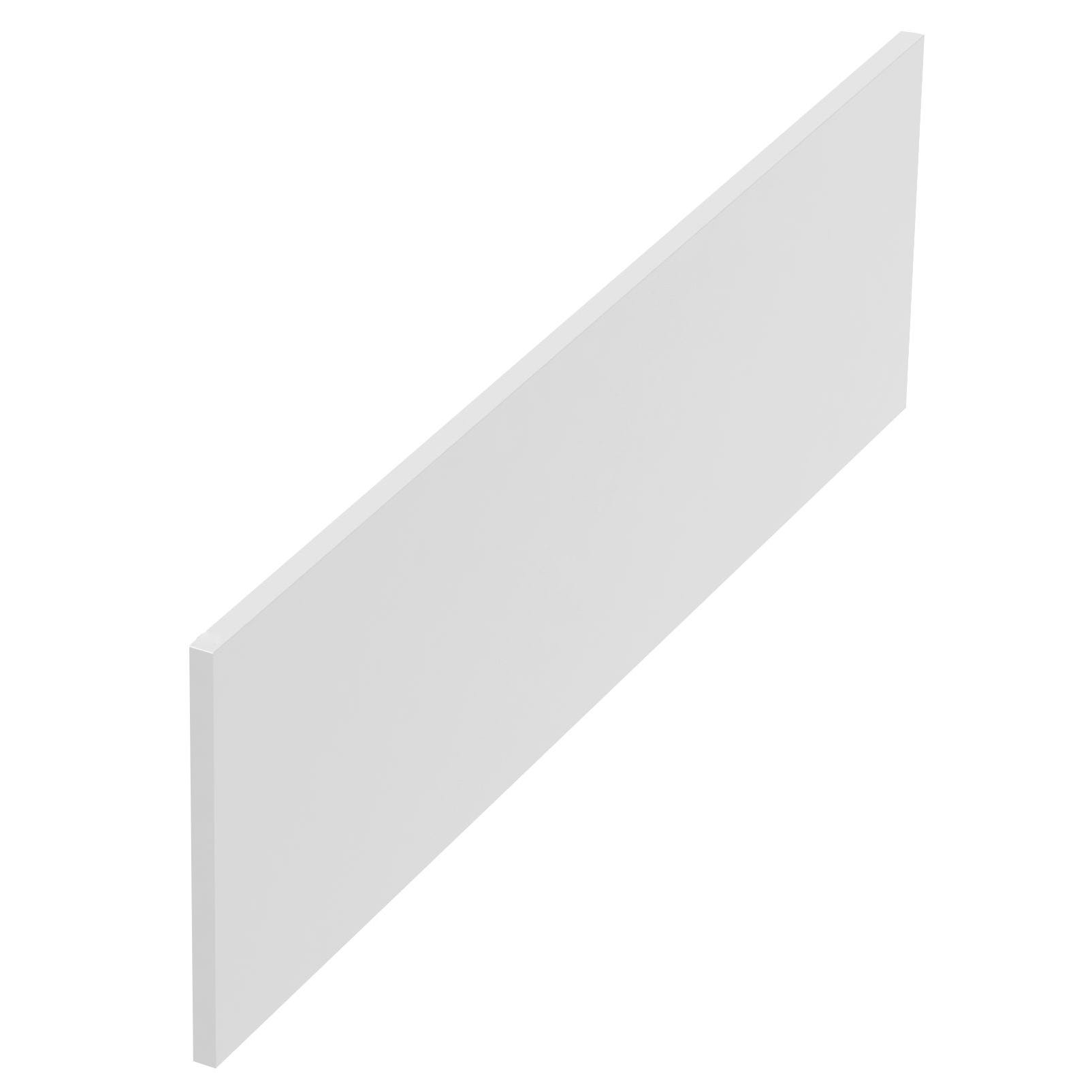 Tablier frontal FIX ALU blanc fixation aimantée - Habillage frontal 180 x 52-53,5 cm 0