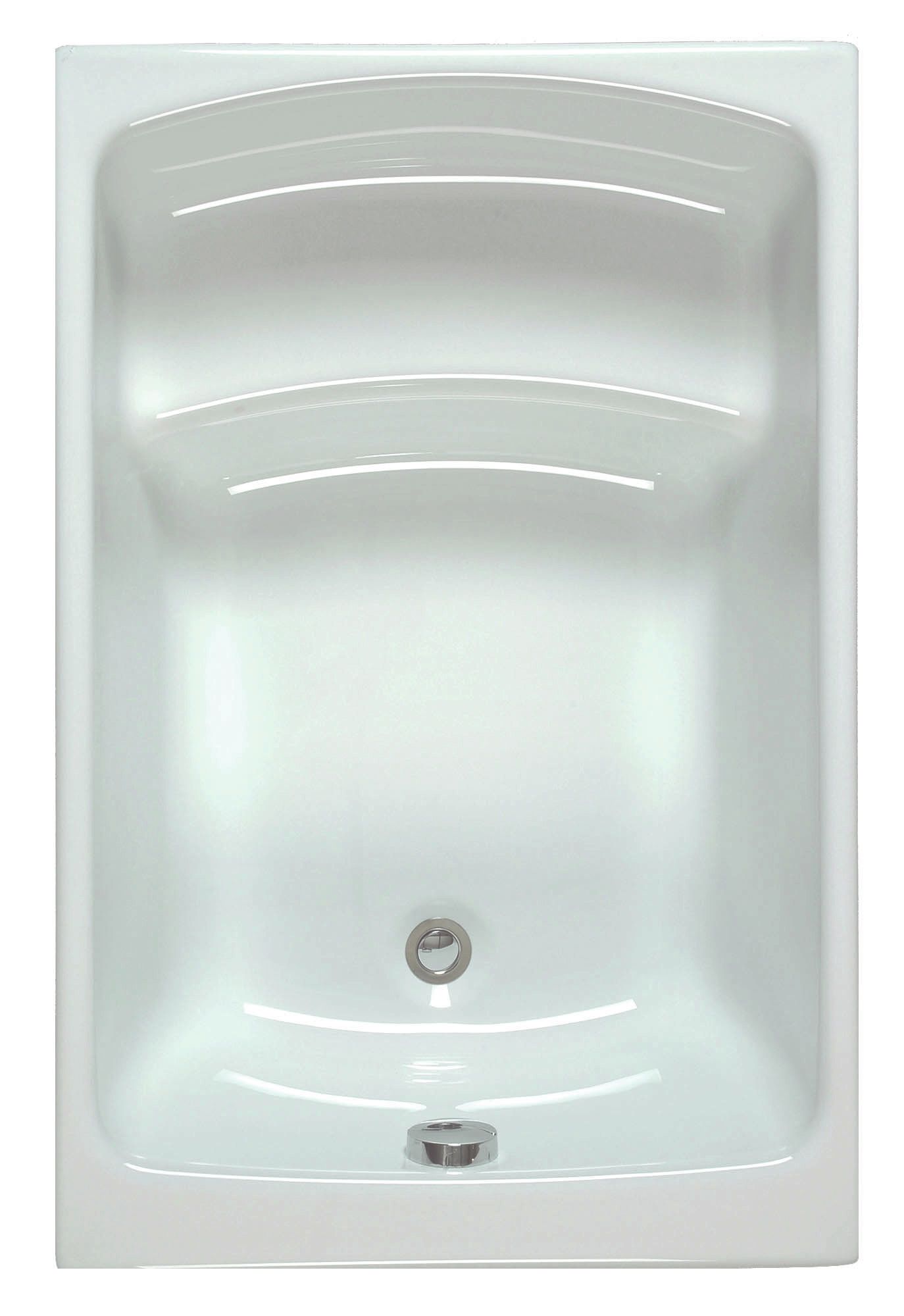 Baignoire gain de place Allibert - Flavis sabot 105 x 70 cm