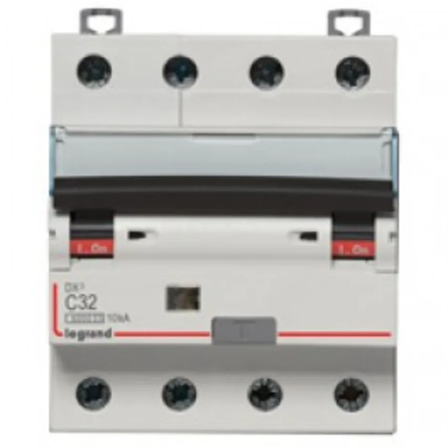 Disjoncteur différentiel DX_ 6000 - 4P - 400V~ - 20A - Type AC - 300mA 0