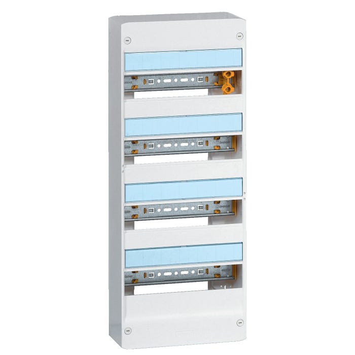 Coffret DRIVIA 13 modules IP30 IK05 blanc 4 rangée - LEGRAND - 401214 0