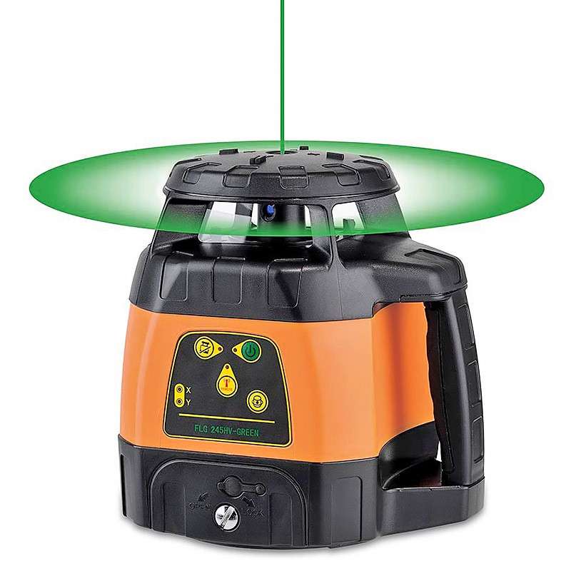 Laser vert rotatif auto horizontal vertical FLG245HV-Green en coffret standard - GEO FENNEL - 244501