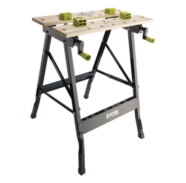 Etabli pliable RYOBI bambou 605x625x755mm RWB01