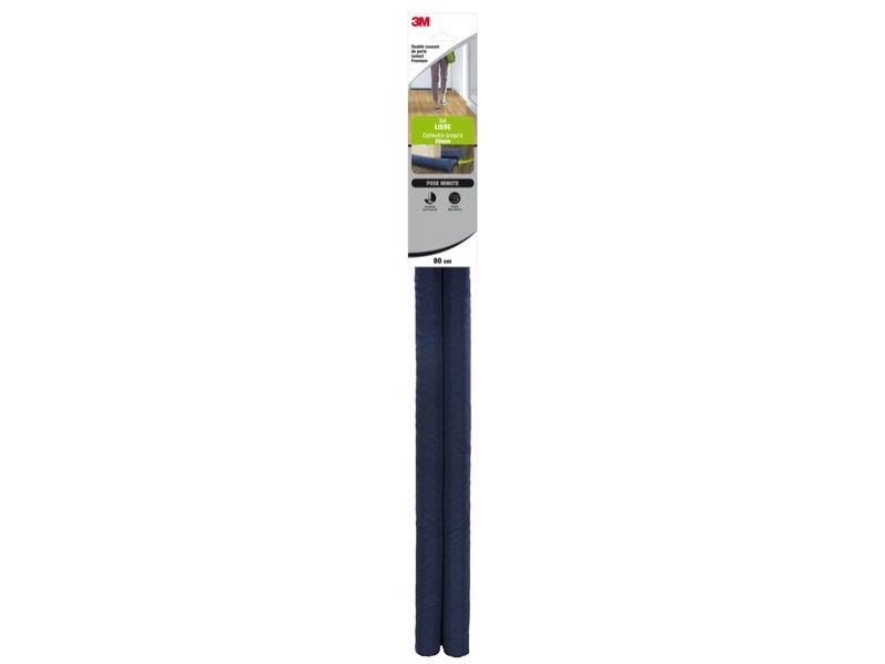 Bas De Porte À Glisser Sol Lisse Minute Premium Roll, L.80 Cm Bleu