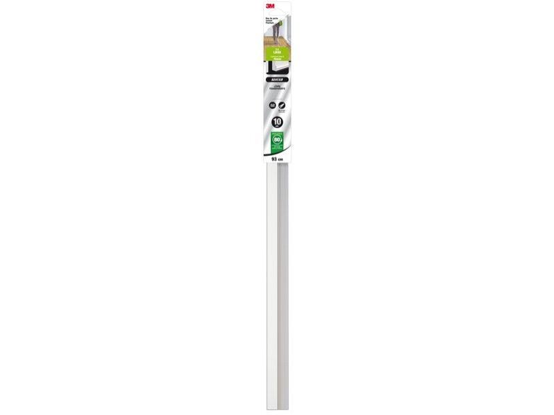 Bas De Porte Adhésif Sol Lisse Premium, L.93 Cm Blanc
