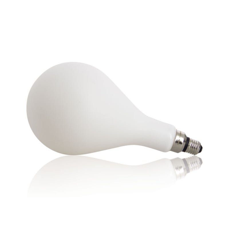 Xanlite - Ampoule LED déco éclairante Poire Opaline au verre lacté, culot E27, 24W cons. (185W eq.), 3200 lumens, lumière blanc neutre - RFDGE3000GOCW 4