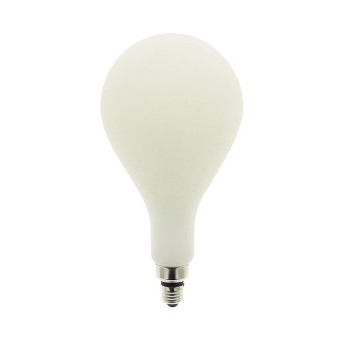 Xanlite - Ampoule LED déco éclairante Poire Opaline au verre lacté, culot E27, 24W cons. (185W eq.), 3200 lumens, lumière blanc neutre - RFDGE3000GOCW 0