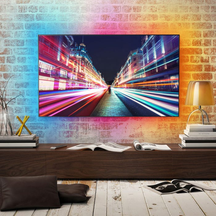 Xanlite - Ruban LED TV (kit complet) - 2m - RGB multicolore - LSBKTVRVB 1