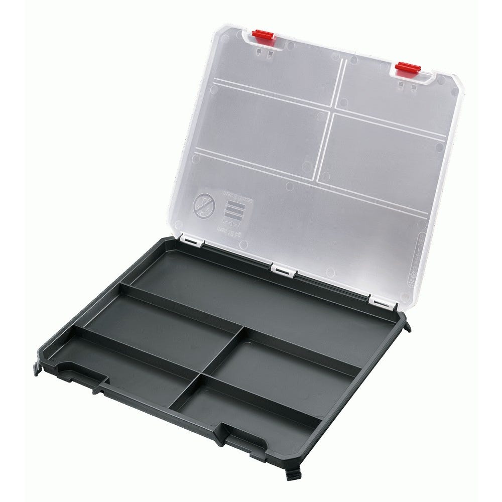 Boîte de rangement - Lidbox Vitrine de rangement - taille S pour boite à outils SystemBox 1