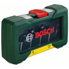 Bosch Accessories 2607019463 Jeu de fraises Carbure de tungstène Longueur 188 mm Diamètre de tige 8 mm 2