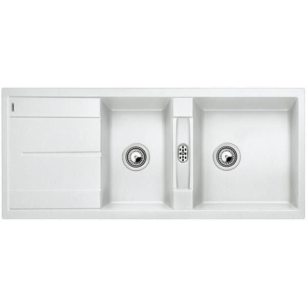BLANCO METRA 8S PDUR BLANC &SIPHON BLANCO - 513260